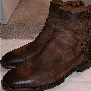 FRYE Weston Cross Strap Boots
